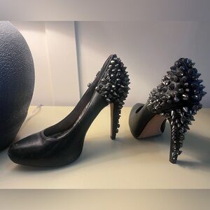 Sam Edleman Black Studded Women's Heels